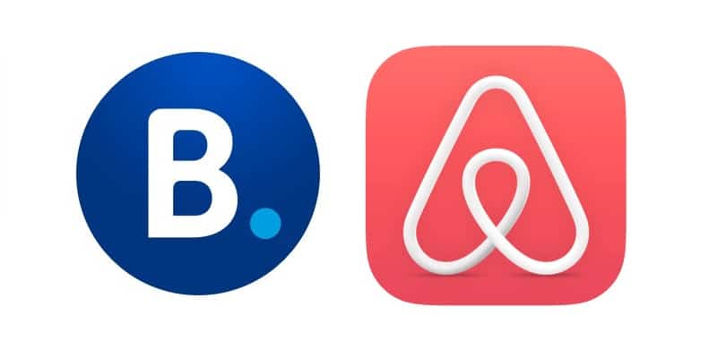 logo booking et airbnb