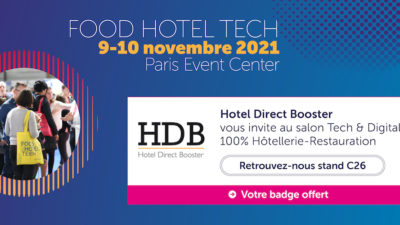 HDB sera présent sur le salon Food Hotel Tech Paris les 9 et 10 Novembre 2021 !