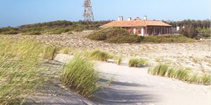 maison sur les dunes de sables