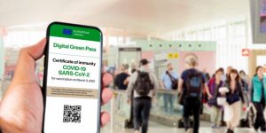 digital green pass sur smartphone